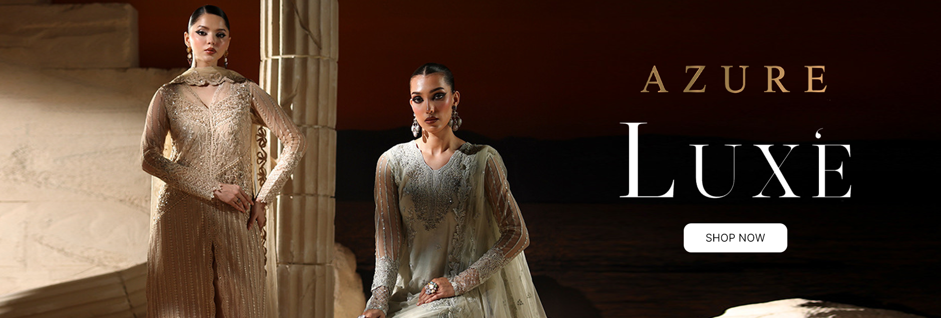 Luxè By Azure Unstitched Collection 2025