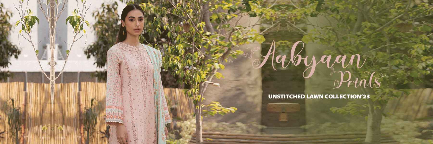 Aabyaan Prints Lawn Collection 2023