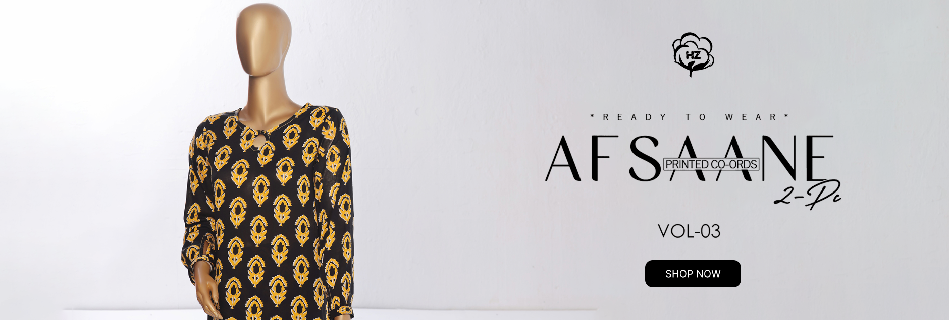 Afsaana By HZ Textile Printed Stitch Collection 2024