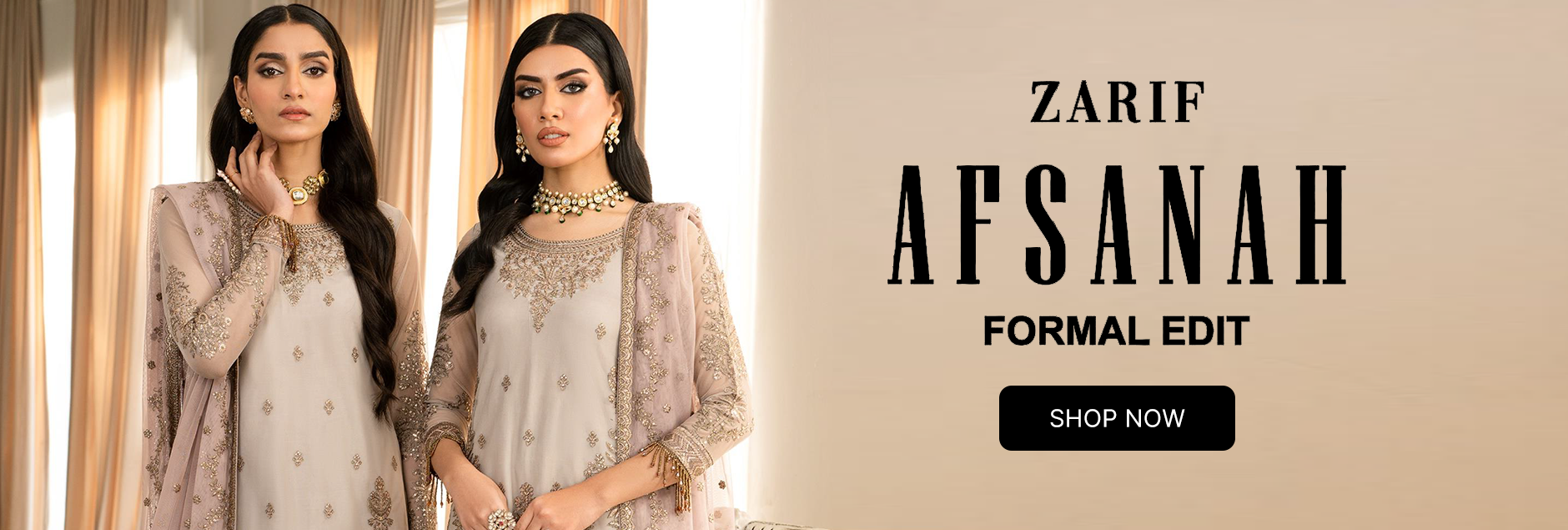 Afsanah By Zarif Embroidered Formal Edit 2024
