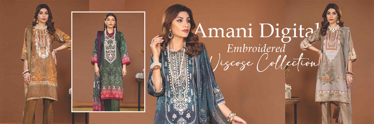 Amani Digital Emb Viscose