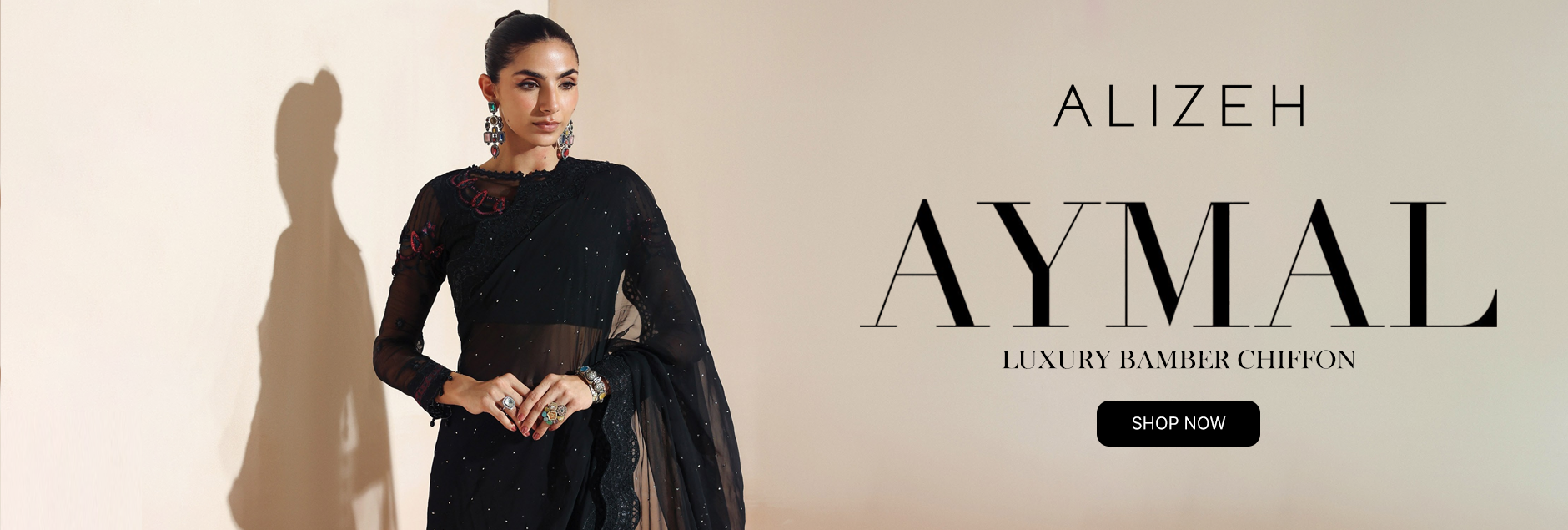 Aymal By Alizeh Fashion Luxury Bamber Chiffon 2025 Vol-02