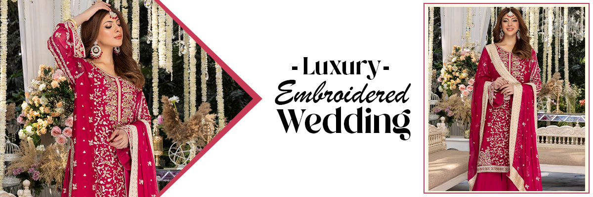 Azure Luxury Embroidered Wedding Edition 2023