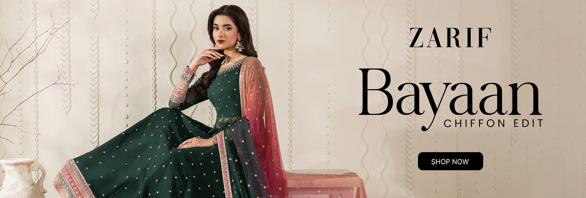Bayaan By Zarif Chiffon Unstitched Edit 2026