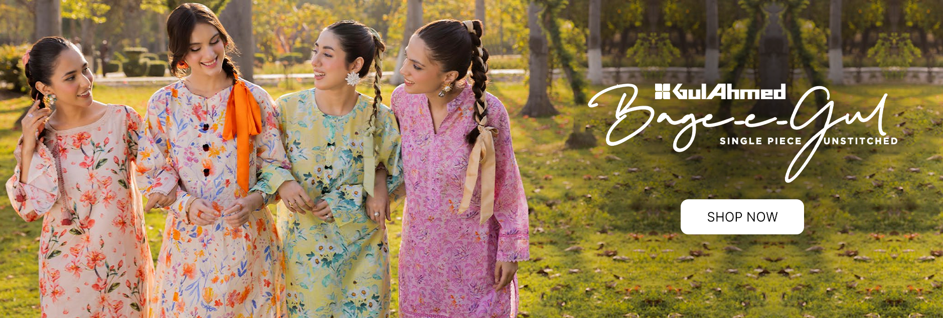 Bage-e-Gul By Gul Ahmed Unstitched Single Piece Collection 2024