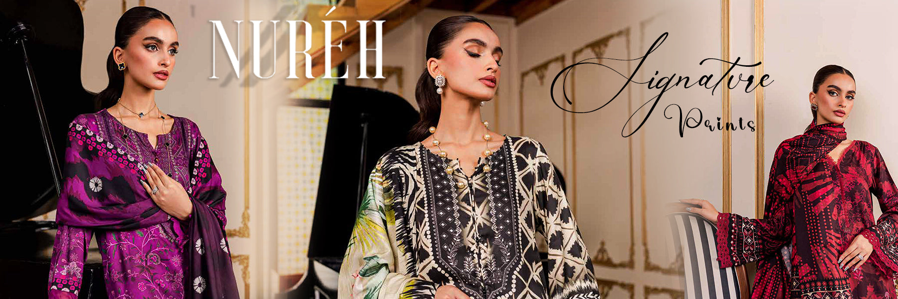 Signature Print By Nureh Marina Collection 2023