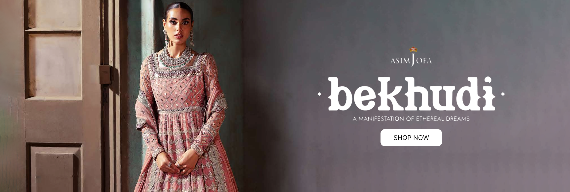 Bekhudi by Asim Jofa Unstitched Luxury Collection 2024
