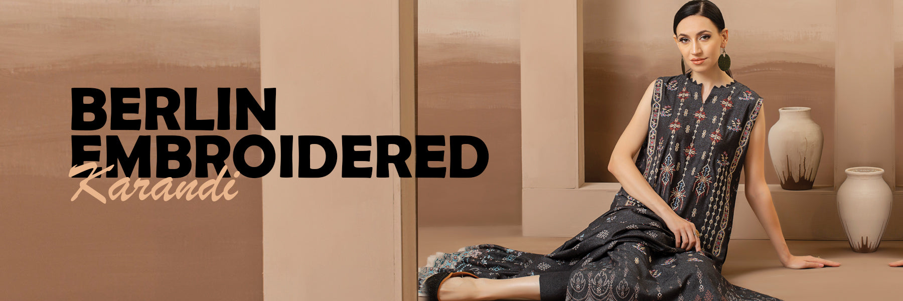 Berlin Embroidered Karandi Collection 2023