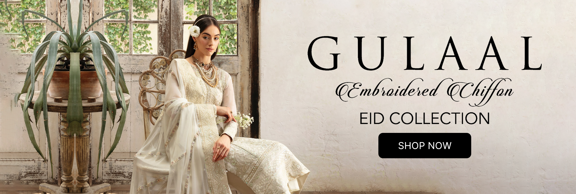 Chant D l'Amour By Gulaal Embroidered Chiffon Eid Collection 2024