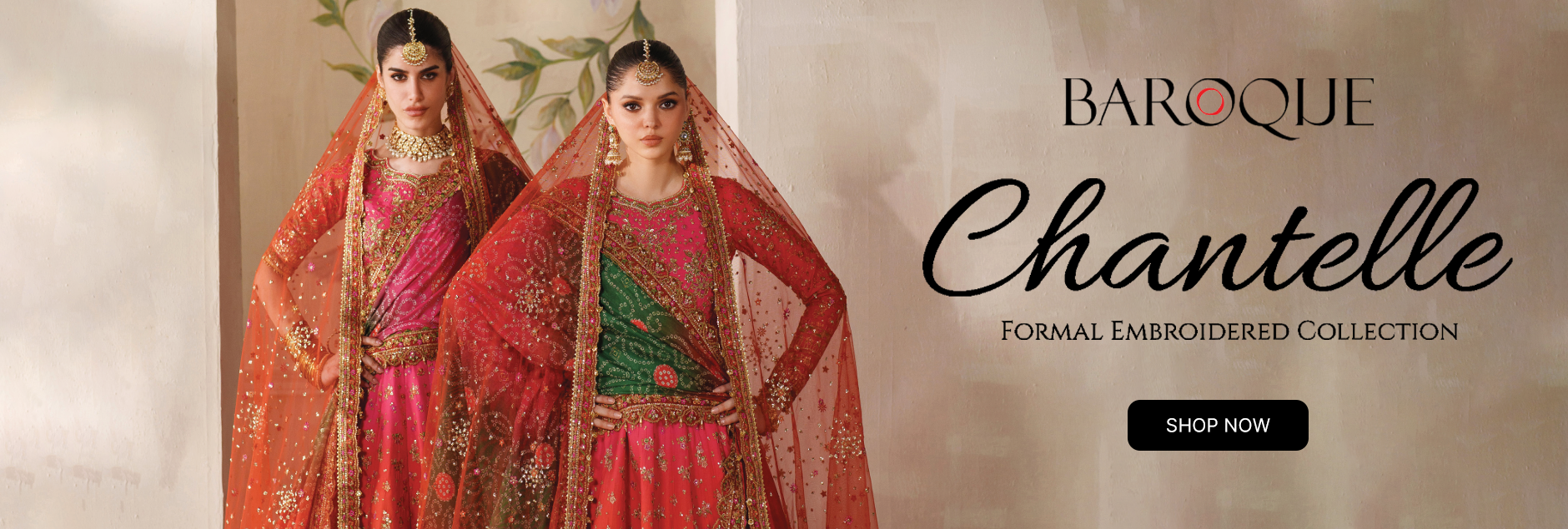 Chantelle By Baroque Embroidered Formal Unstitched Collection Vol-14