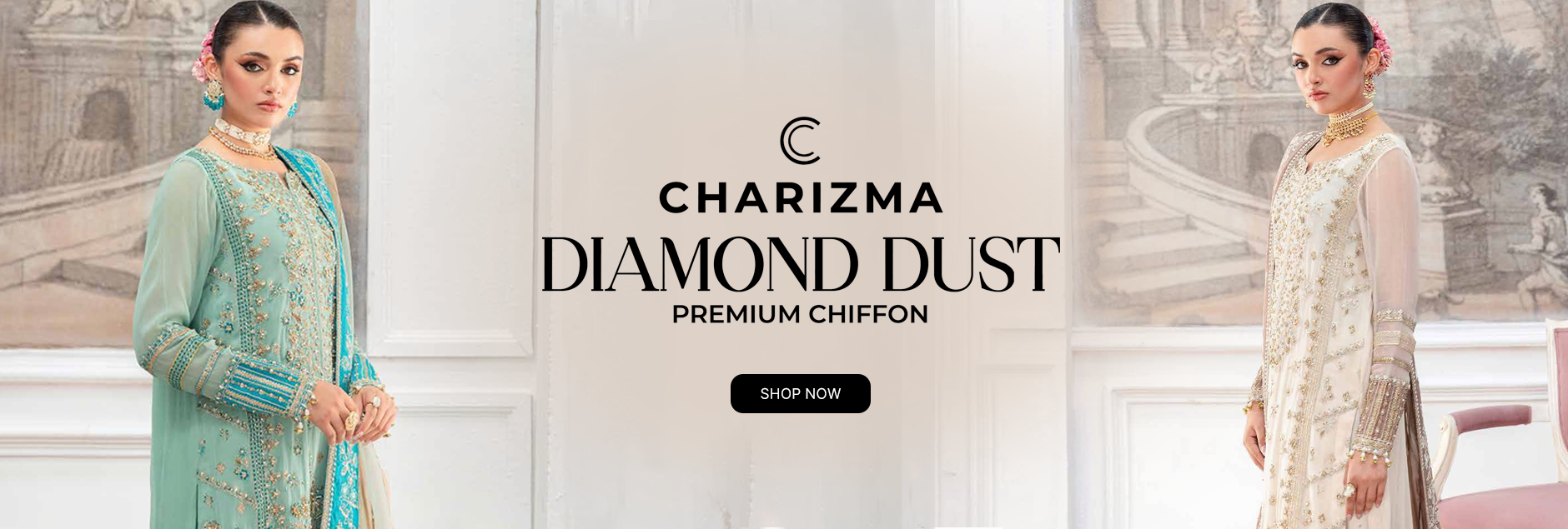 Diamond Dust By Charizma Formals Unstitched Collection 2025 Vol-01