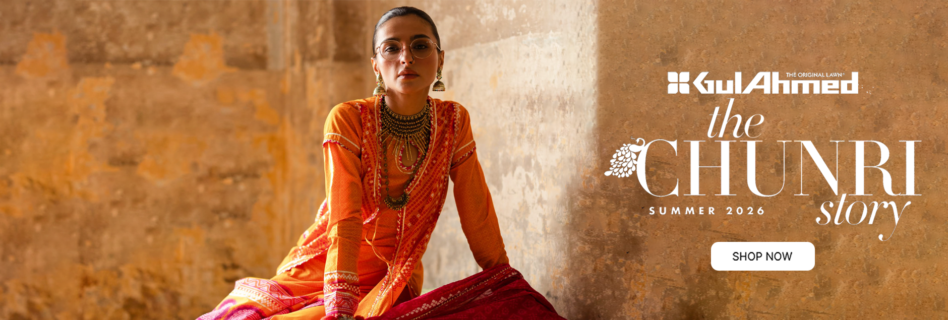 The Chunri Story By Gul Ahmed Summer Unstitched Collection 2026