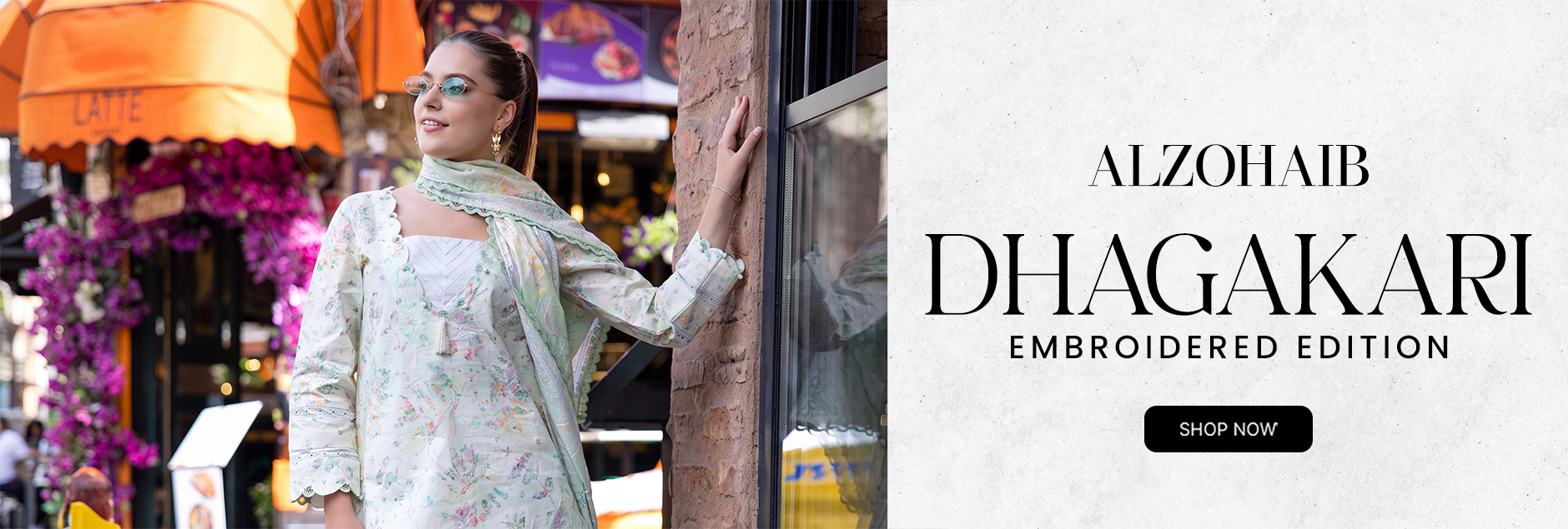 Dhagakari By Alzohaib Embroidered Unstitched Edition 2026