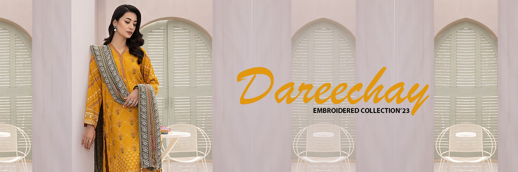 Dareechay Embroidered Collection 2023