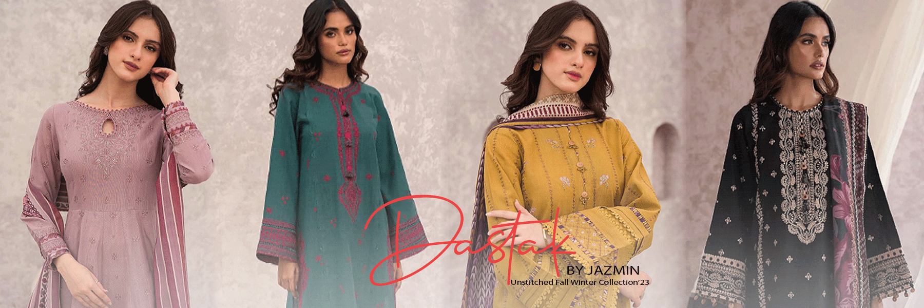 Dastak By Jazmin Fall Winter Collection 2023