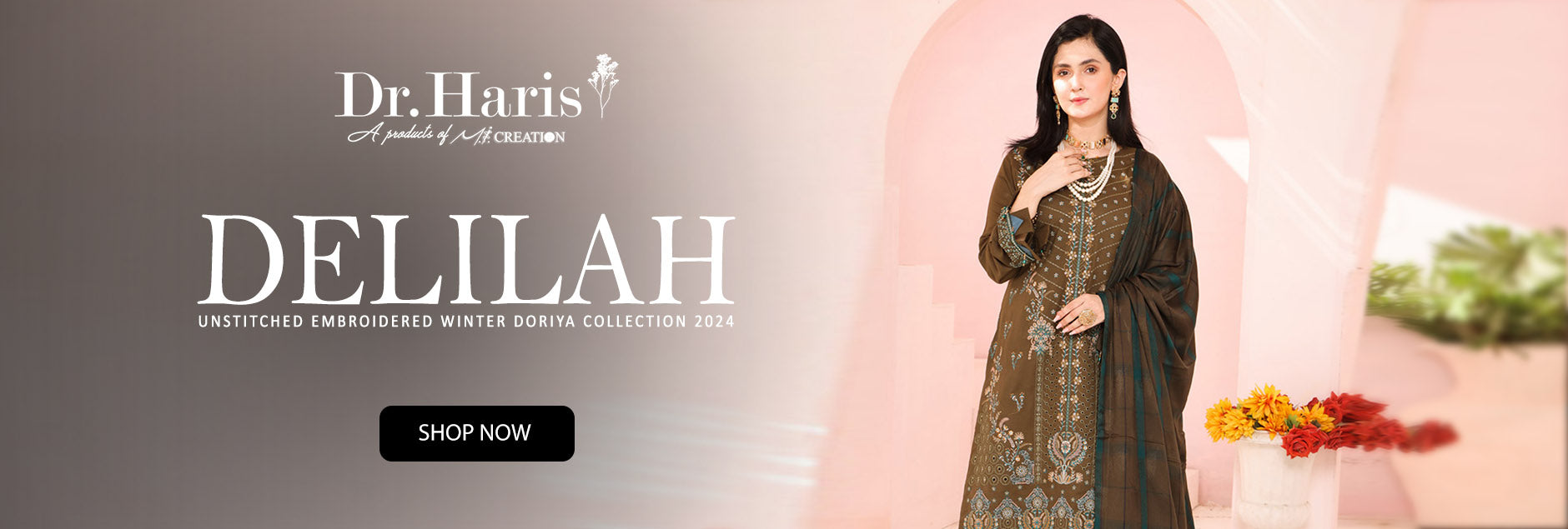 Delilah by Schick Embroidered Doriya Collection with Fancy Shawl 2024