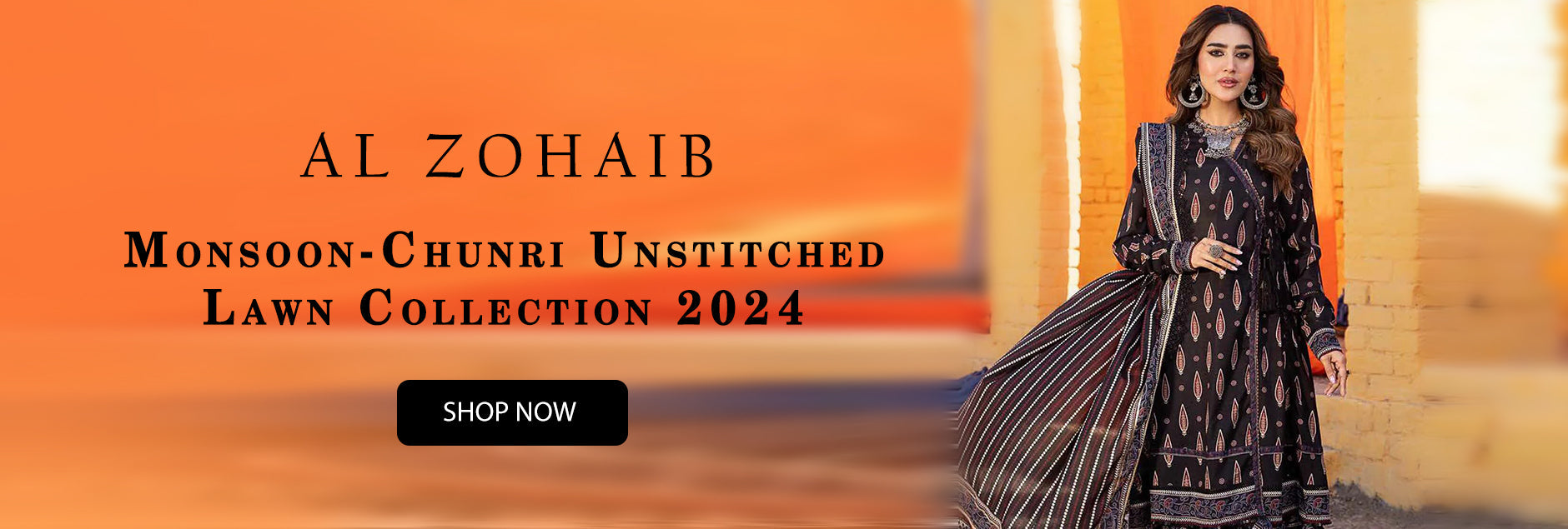 Alzohaib Monsoon Chunri Heritage Unstitched Collection 2024