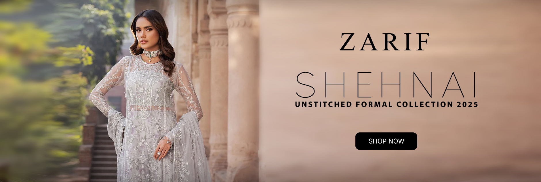 Shehnai By Zarif Luxury Wedding Unstitched Edit 2025