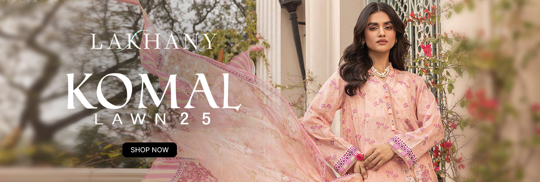 Komal By LSM Lakhany Embroidered Lawn Unstitched Collection 2025