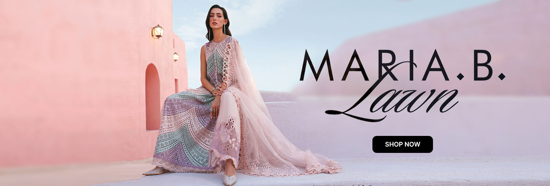 Maria B Luxury Lawn Eid Edit 2026