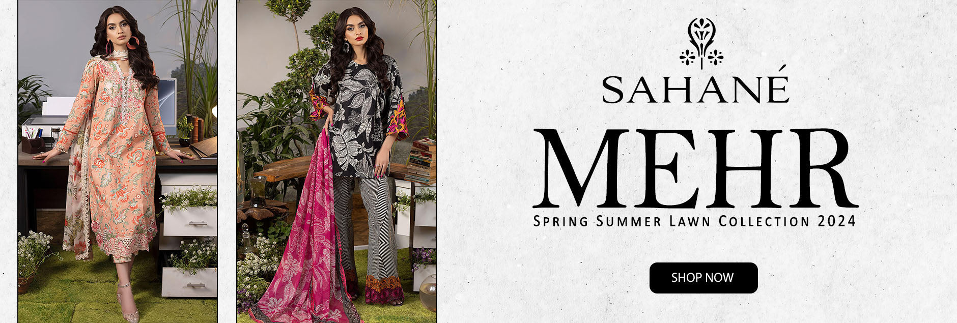 Mehr By Sahane Spring Summer Lawn Unstitched Collection 2024