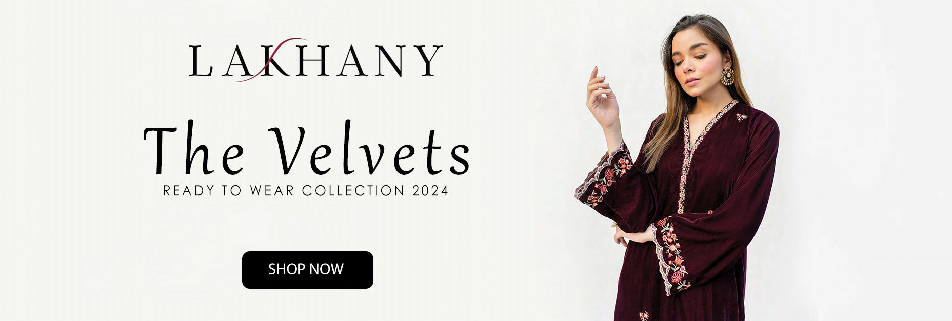 LSM Lakhany The Velvet Pret 1Pcs Collection 2024