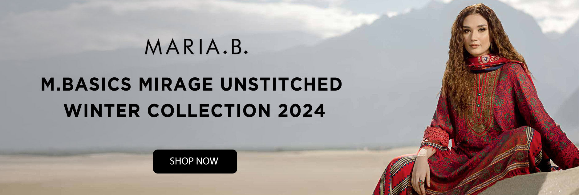 M Basics Mirage By Maria B Winter Unstsitched Collection 2024