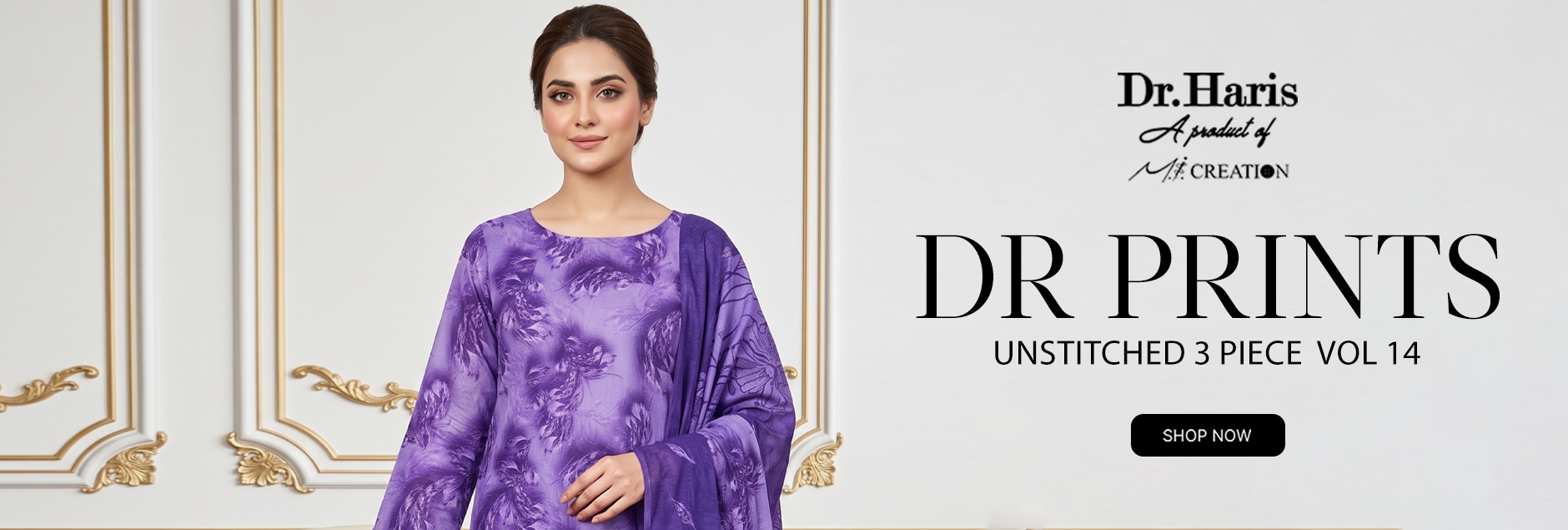 Dr. Prints By Schick Unstitched Collection 2026 Vol-14