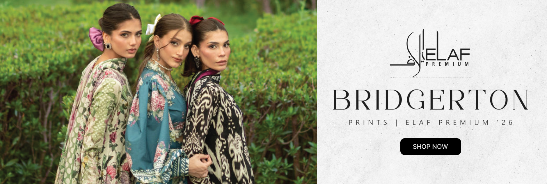 Bridgerton By Elaf Premium Prints Unstitched Collection 2026