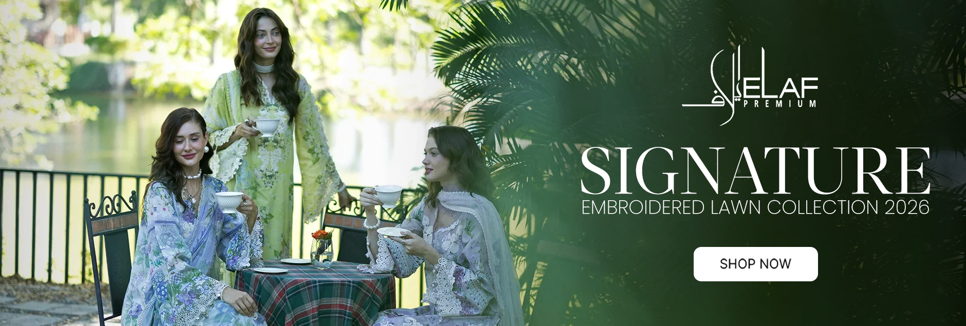 Signature By Elaf Embroidered Prints Unstitched Collection 2026