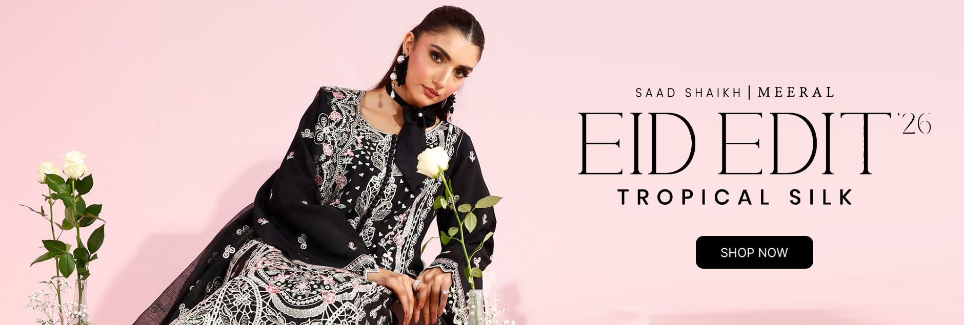 Tropical Silk By Saad Shaikh Eid Unstitched Edit 2026