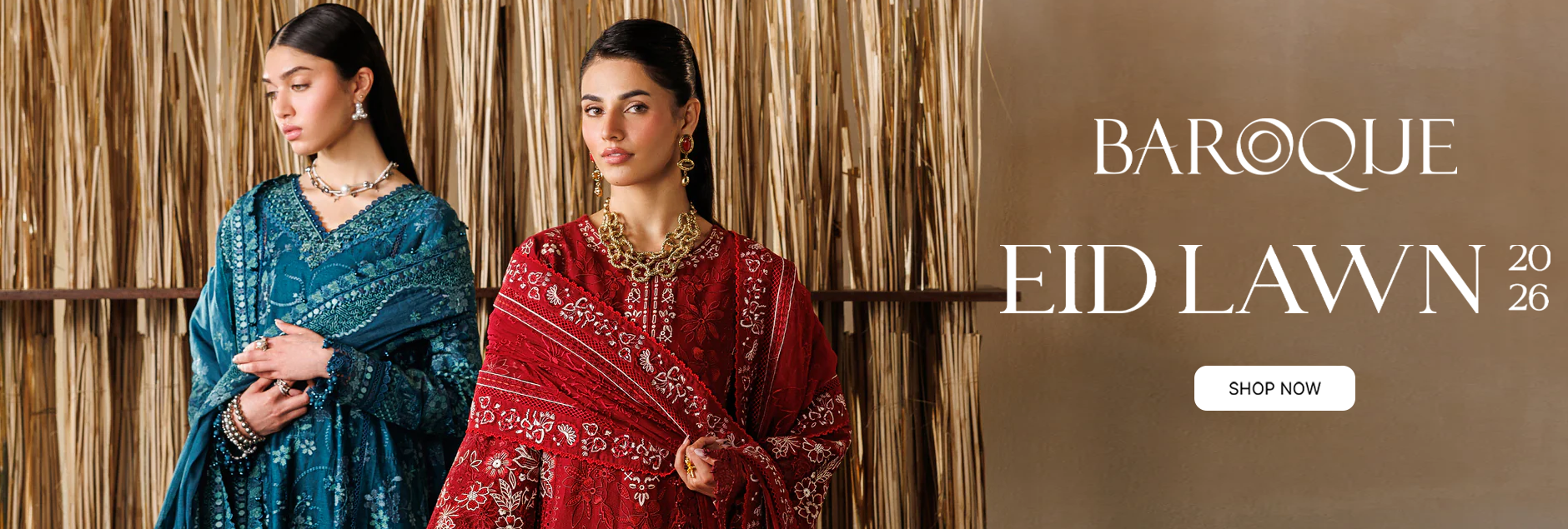 Baroque Eid Lawn Unstitched Collection 2026
