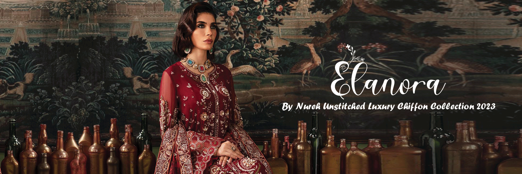 Elanora By Nureh Luxury Chiffon Collection 2023