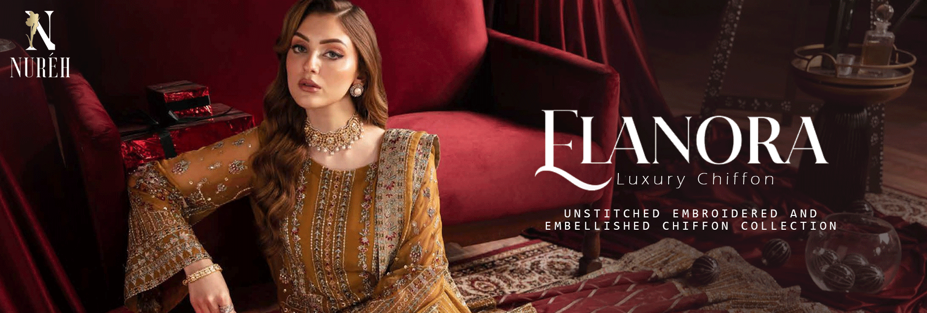 Elanora By Nureh Luxury Chiffon Collection 2023 Vol-2