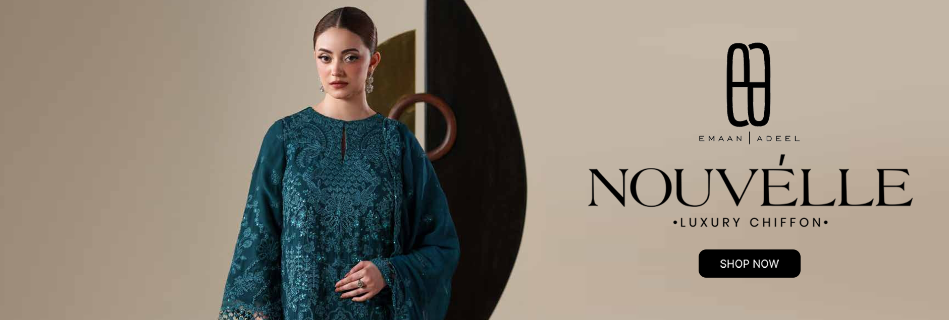 Nouvelle By Emaan Adeel Luxury Chiffon Unstitched Collection 2026