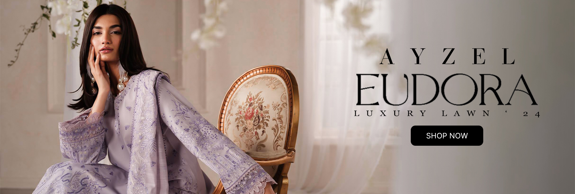 Eudora By Ayzel Luxury Lawn Collection 2024