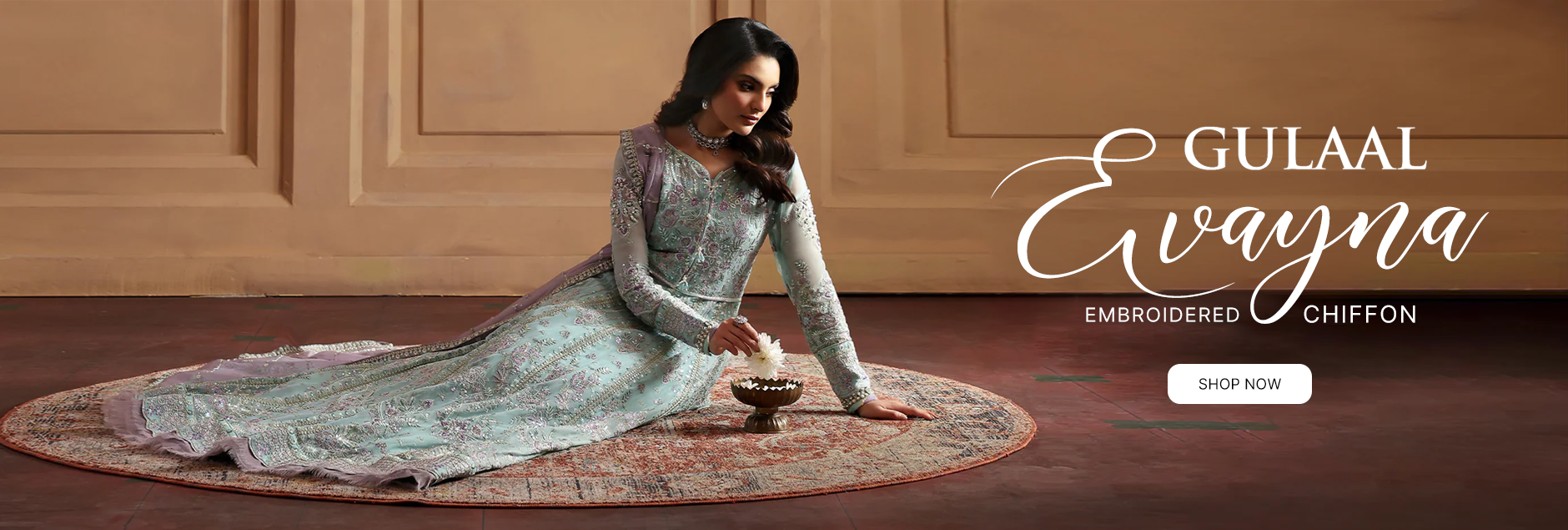 Evayna By Gulaal Embroidered Chiffon Unstitched Collection 2025