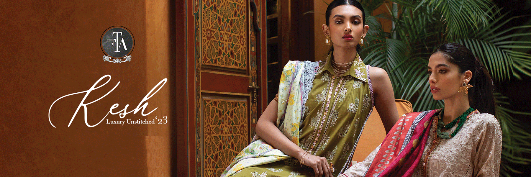 Farah Talib Aziz Kesh Luxury Lawn Collection 2023