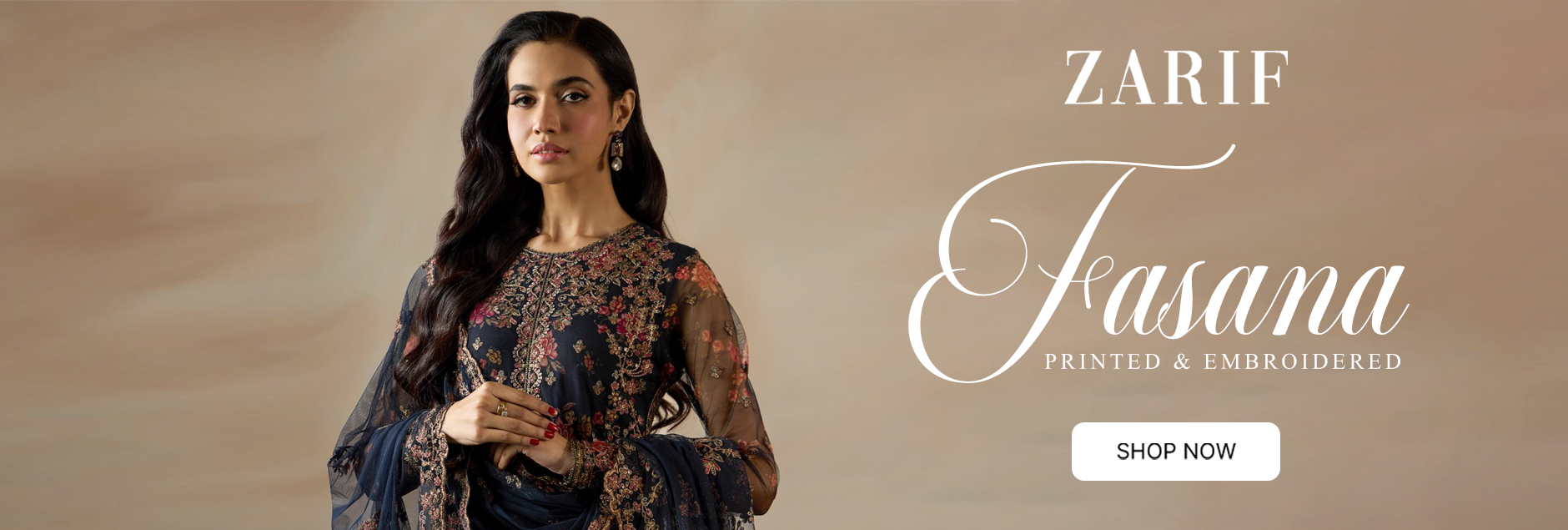 Fasana By Zarif Embroidered Unstitched Collection 2026