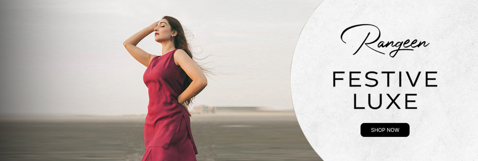 Rangeen Festive Luxe Raw Silk 2Pcs Pret Collection 2025
