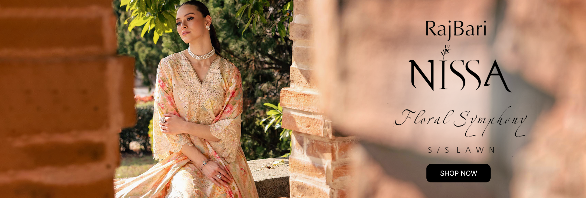 Nissa By Rajbari Floral Symphony S/S Lawn Ustitched Collection 2025