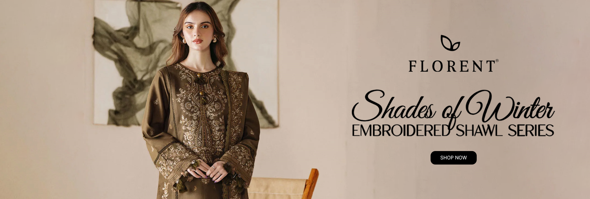 Florent Shades Of Winter Unstitched Collection 2024