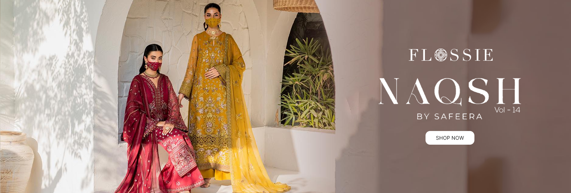 Flossie Naqsh by Safeera Luxury Collection 2024 Vol-14