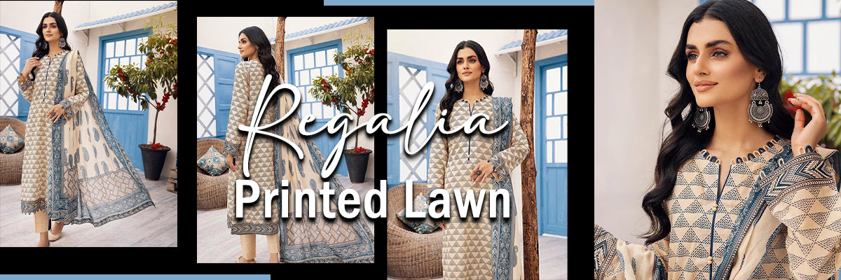 Regalia Printed Lawn