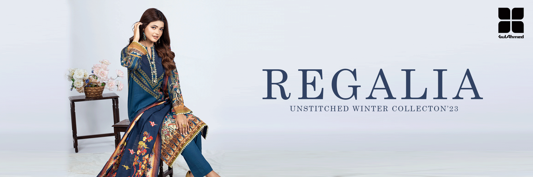 Gul Ahmed Regalia Winter Collection 2023