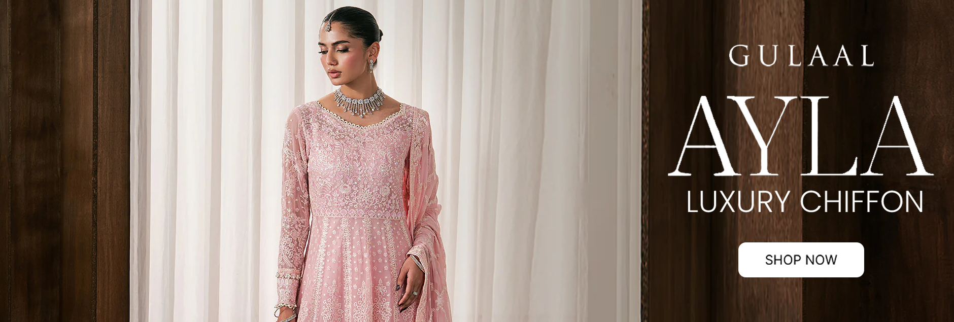 Ayla By Gulaal Embroidered Chiffon Unstitched Collection 2026