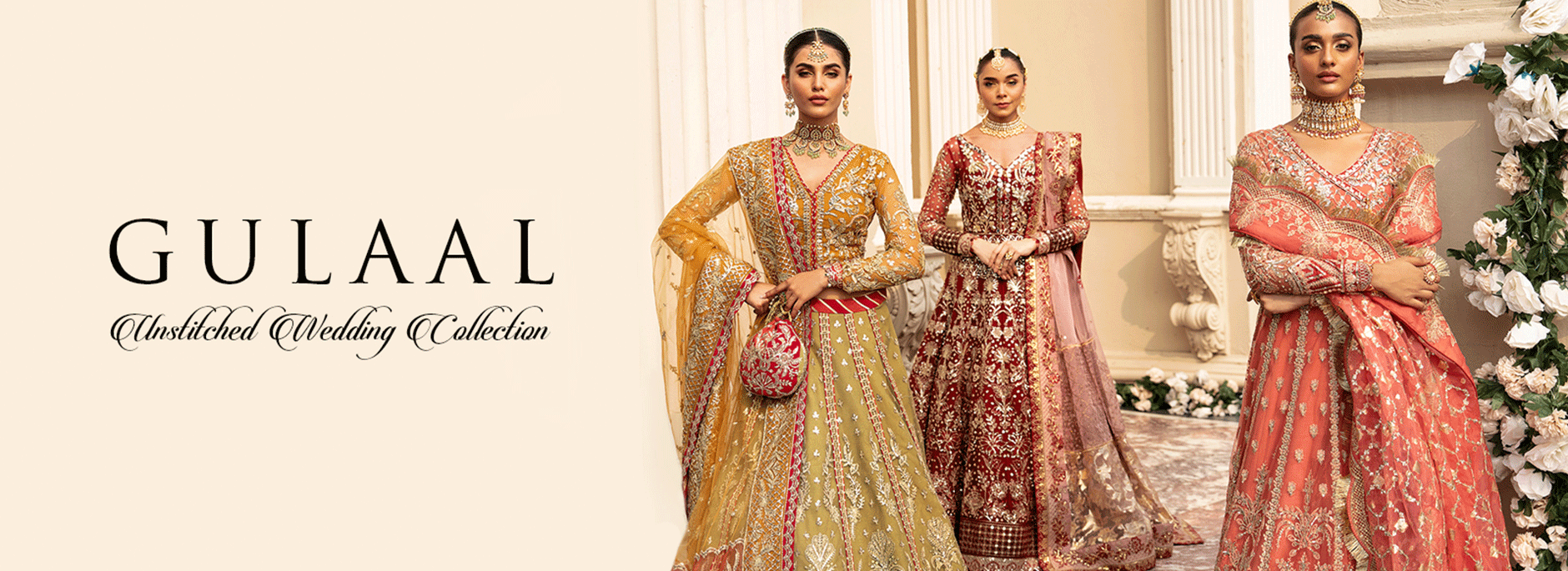 Gulaal Unstitched Wedding Collection 2023