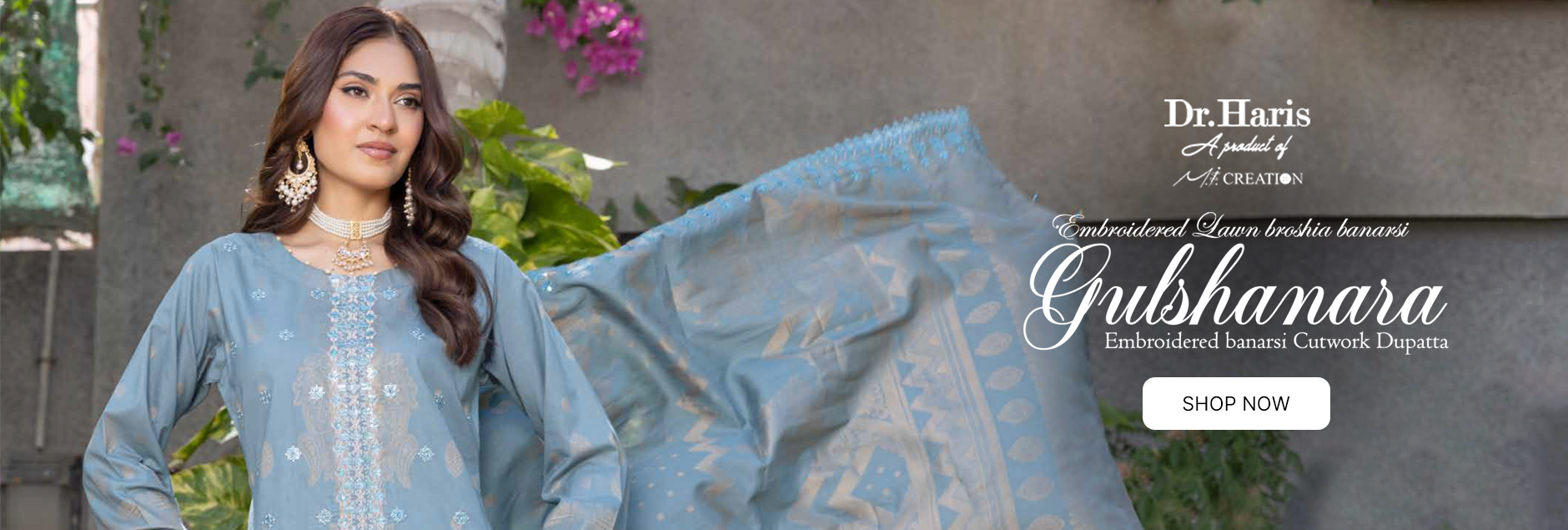 Gulshanara By Schick Embroidered Banarsi Cutwork Dupatta Collection 2024