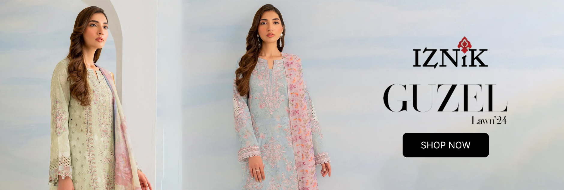 Guzel By Iznik Unstitched Lawn Collection 2024