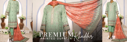 Premium Khaddar Printed